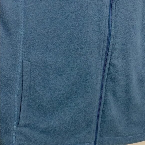 Indigo Blue Fleece Vest SIZE M - Picture 2 of 3